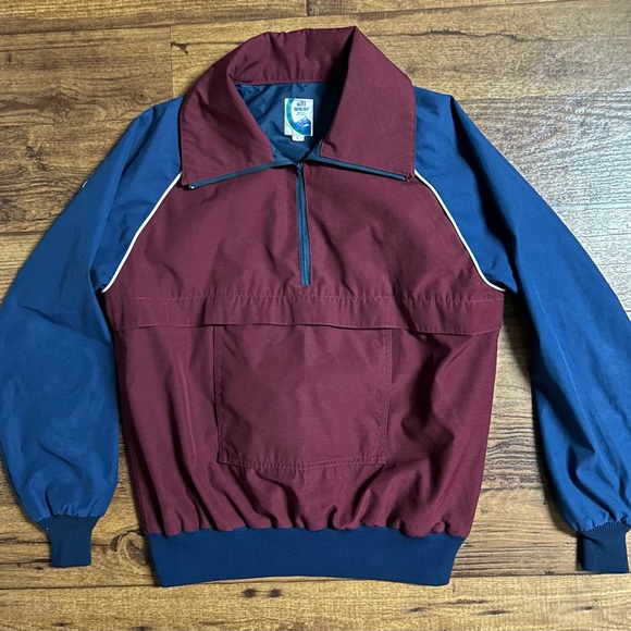 Alti-Wear • Vintage • 1980’s • Santa Fe, N.M. (USA) • Burgundy/Blue • Sweater - Picture 4 of 16